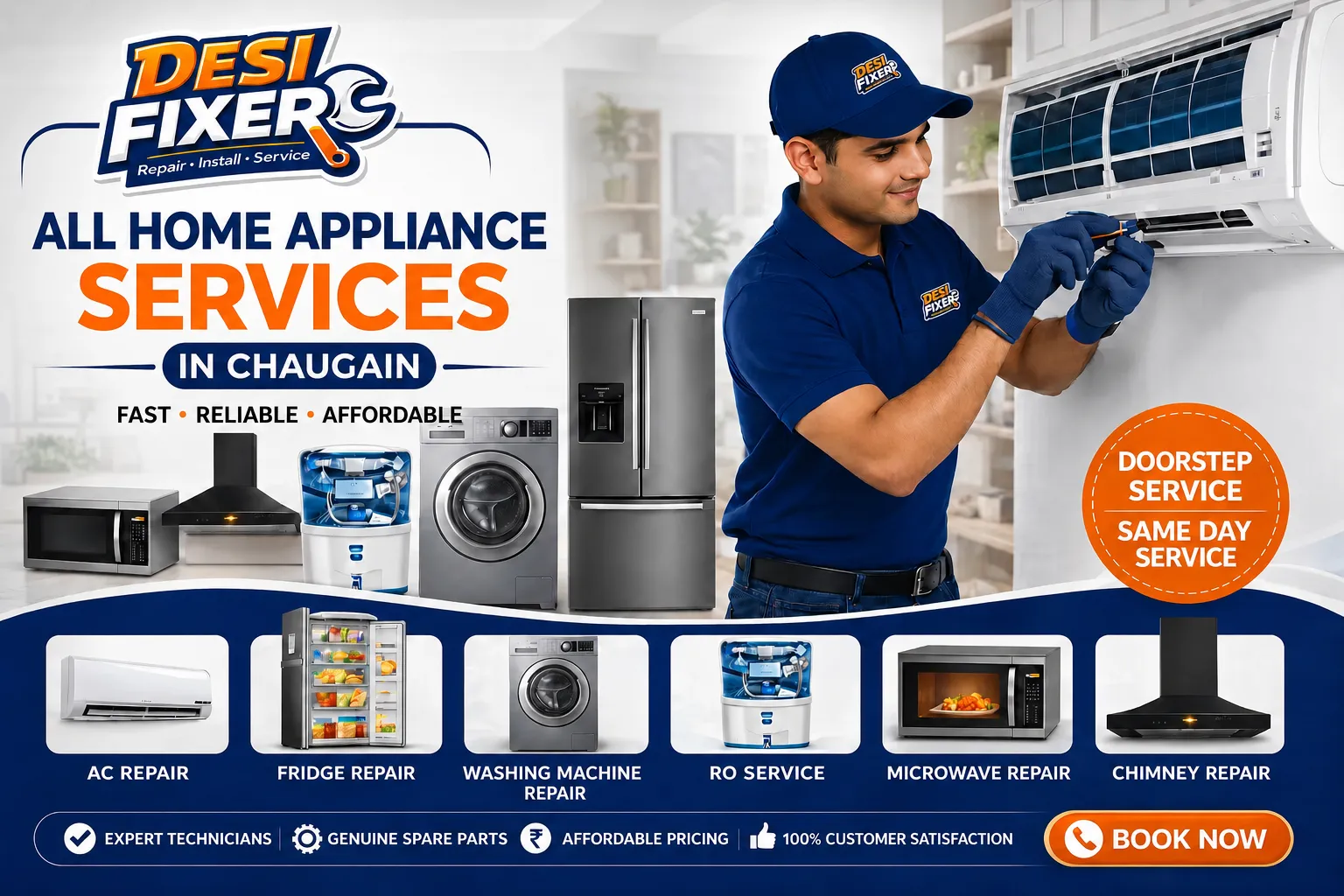 Home Appliance Repair in Chaugain